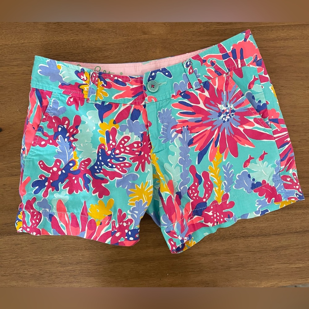 Lilly Pultizer Tripping and Sippin Callahan Shorts